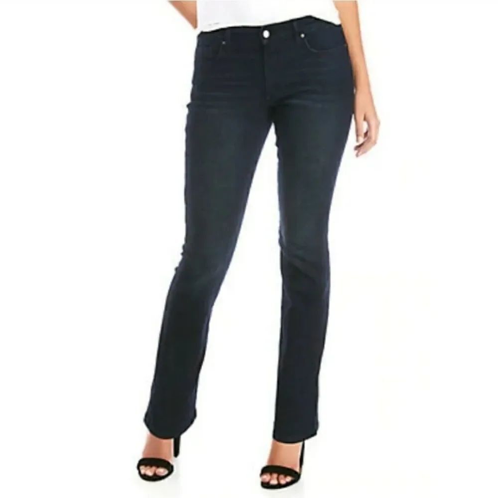 the limited dark wash curvy boot jeans